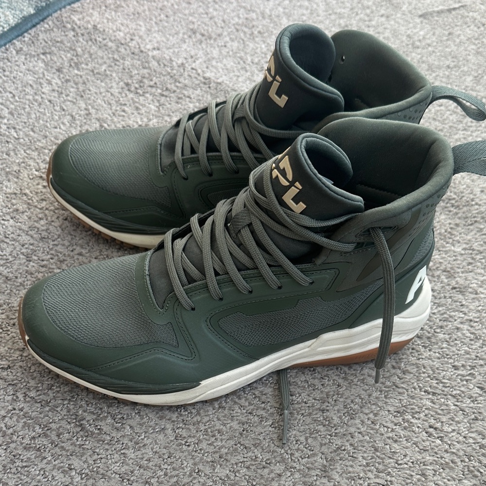 APL Men's Dark Green High-Top Sneakers